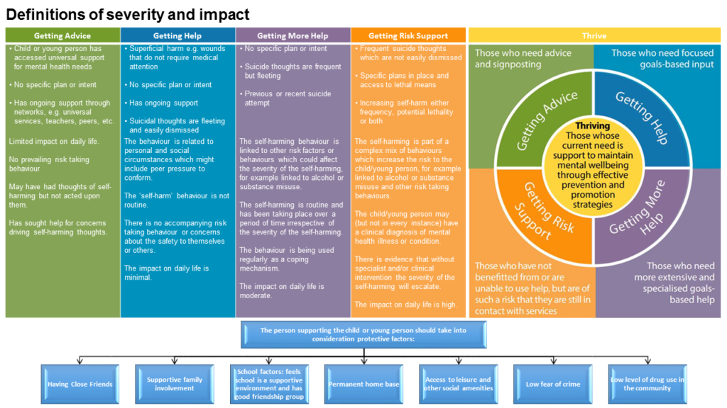 Self Harm and Suicide Ideation Pathway